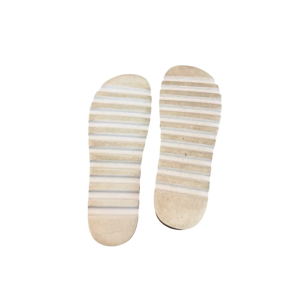 Reef Cushion‎ Vista Hi Platform Sandals White Cork Footbed Size 10